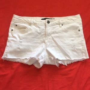 White shorts